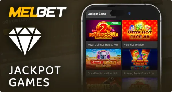 Jackpot slot games at Melbet